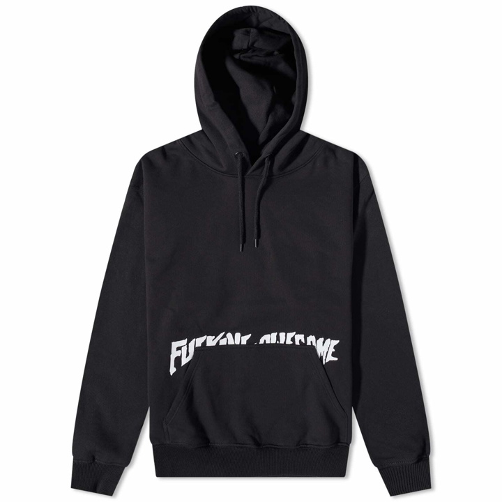 Photo: Fucking Awesome Men's Cut Out Logo Hoody in Black