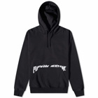 Fucking Awesome Men's Cut Out Logo Hoody in Black
