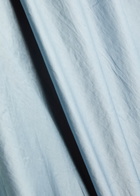 Vince Satin Midi Dress Light Blue
