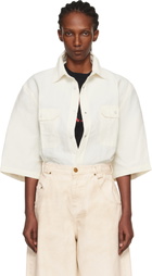 WILLY CHAVARRIA Off-White S/S Corcoran Shirt