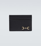 Gucci - Horsebit leather cardholder