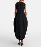 Róhe Linen and silk-blend midi dress