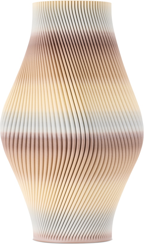 Photo: Sheyn SSENSE Exclusive Beige & Brown Bloz 30 Vase
