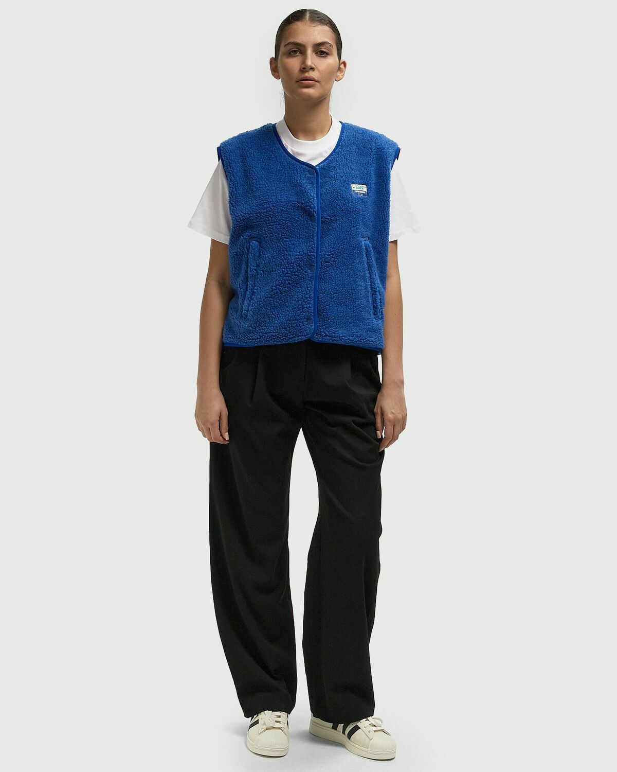 American Vintage HOKTOWN VEST Blue Women