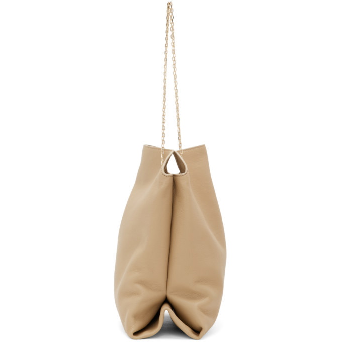 The Row Beige Small Lunch Bag The Row