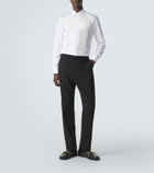 McQueen Wishbone leather loafers