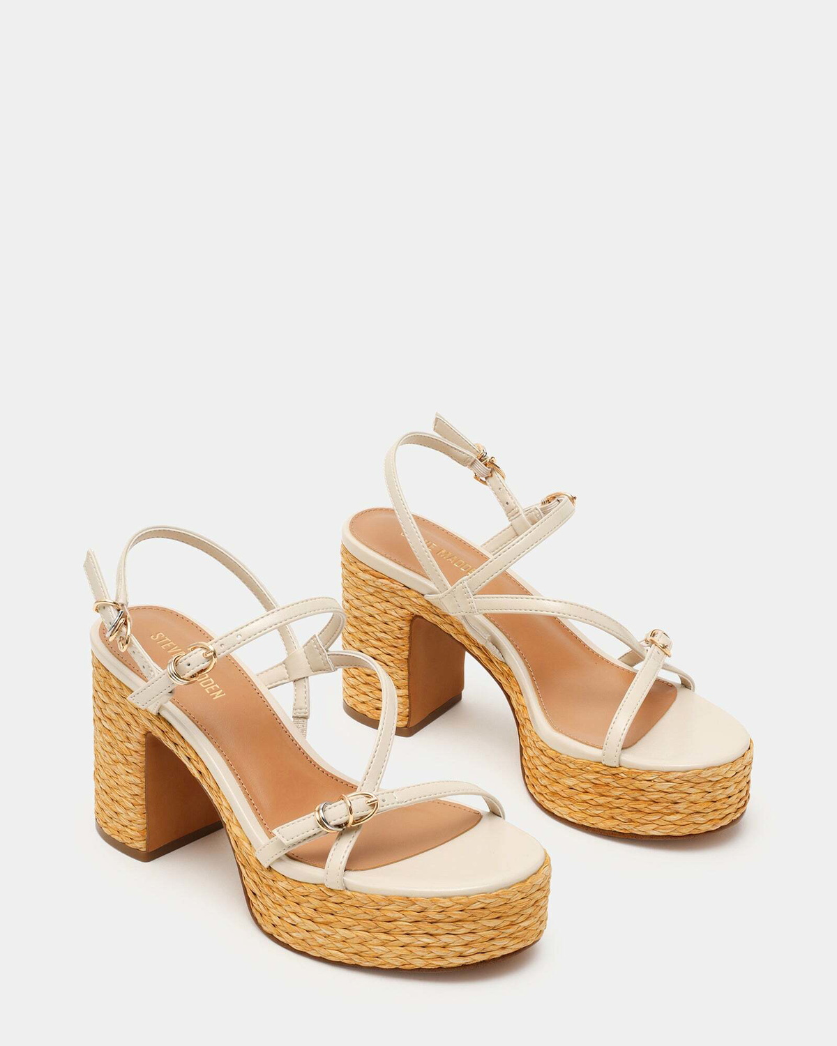 Steve Madden Jayce-R Heels in White