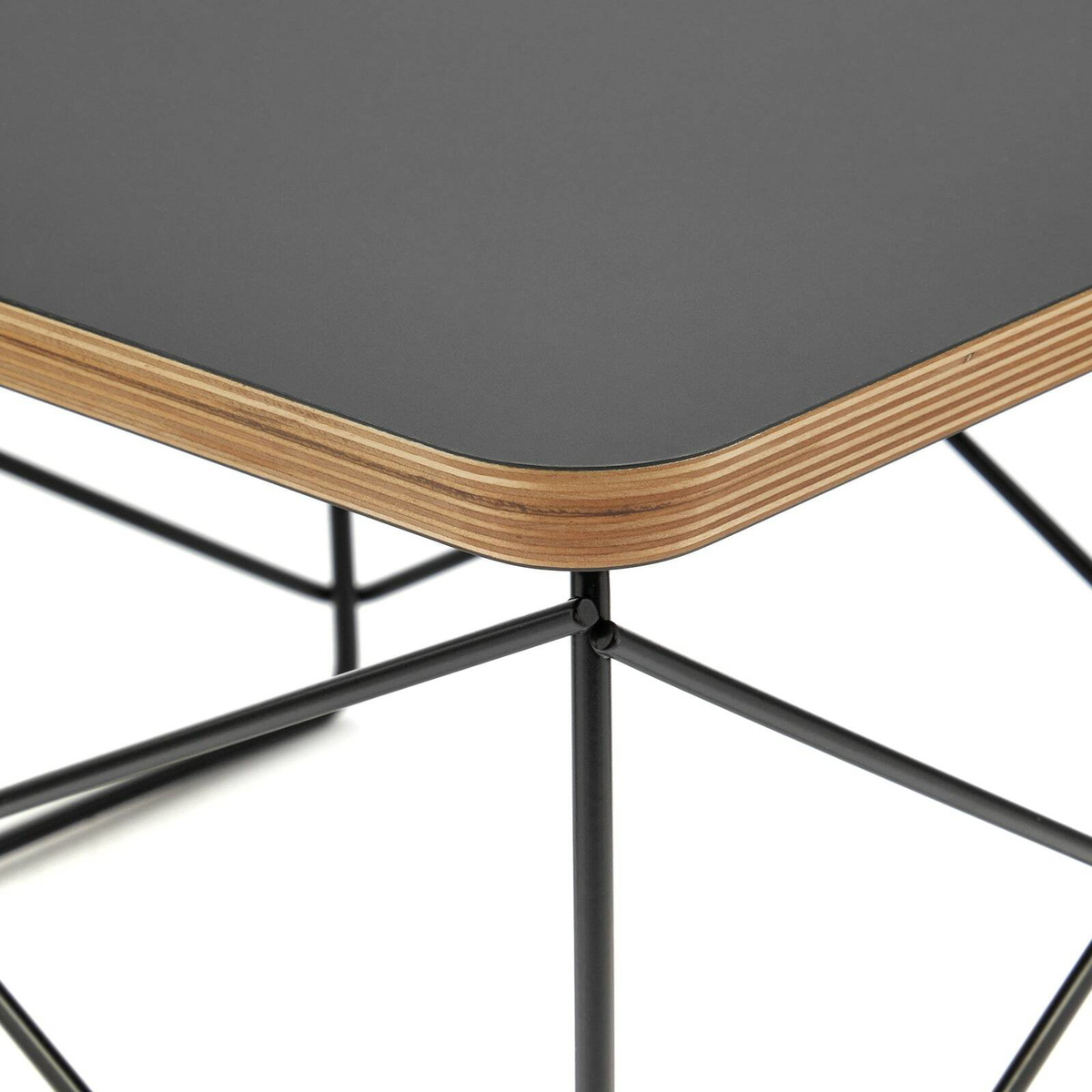 Vitra Occasional Table Ltr in Black/Basic Dark Vitra