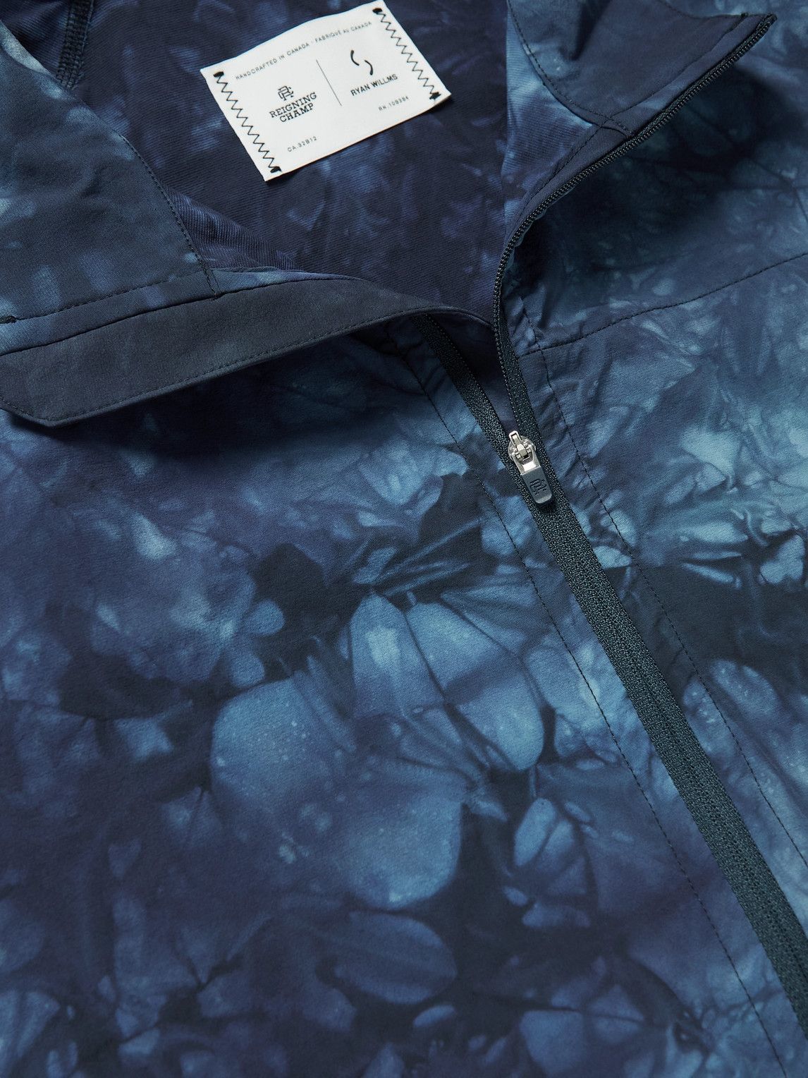 Reigning Champ - Ryan Willms Printed Stretch-Nylon Jacket - Blue