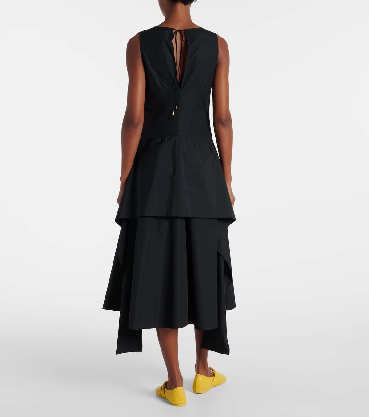Loewe Cotton poplin wrap dress