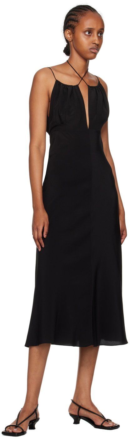 by Malene Birger Black Tevi Heeled Sandals by Malene Birger