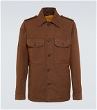 Tod's - Cotton and linen shirt jacket
