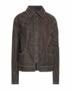 Masha Popova Womens Jacket Chocolate in Brown
