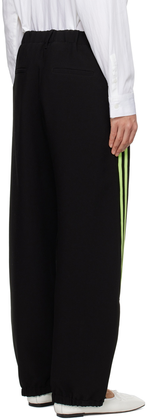 TheOpen Product Black Striped Track Pants