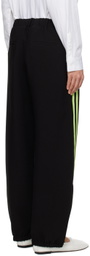 TheOpen Product Black Striped Track Pants