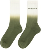 Jacquemus Khaki Le Chouchou 'Les Chaussettes Moisson' Socks