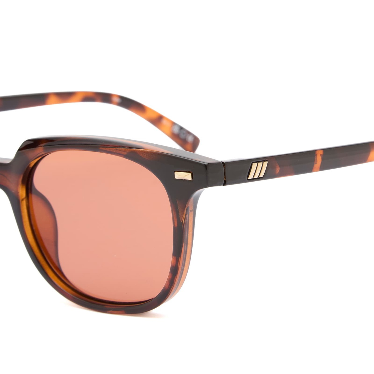 Le Specs Le Resolu Sunglasses in Dark Tort/Cinnamon Tint 
