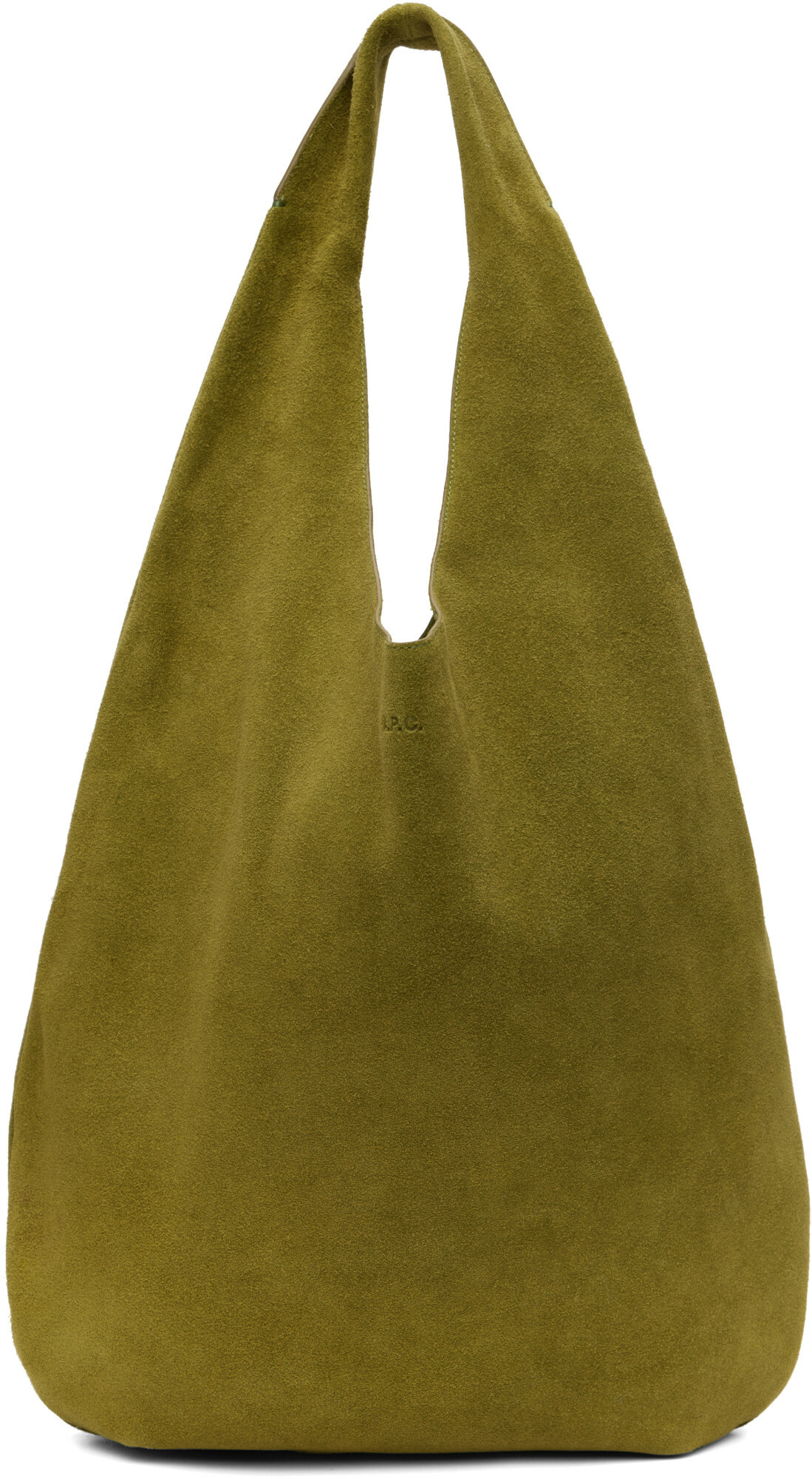 A.P.C. Green 'Le Neige' Bag