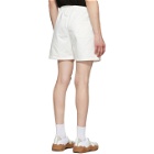 Schnaydermans Off-White Denim Shorts