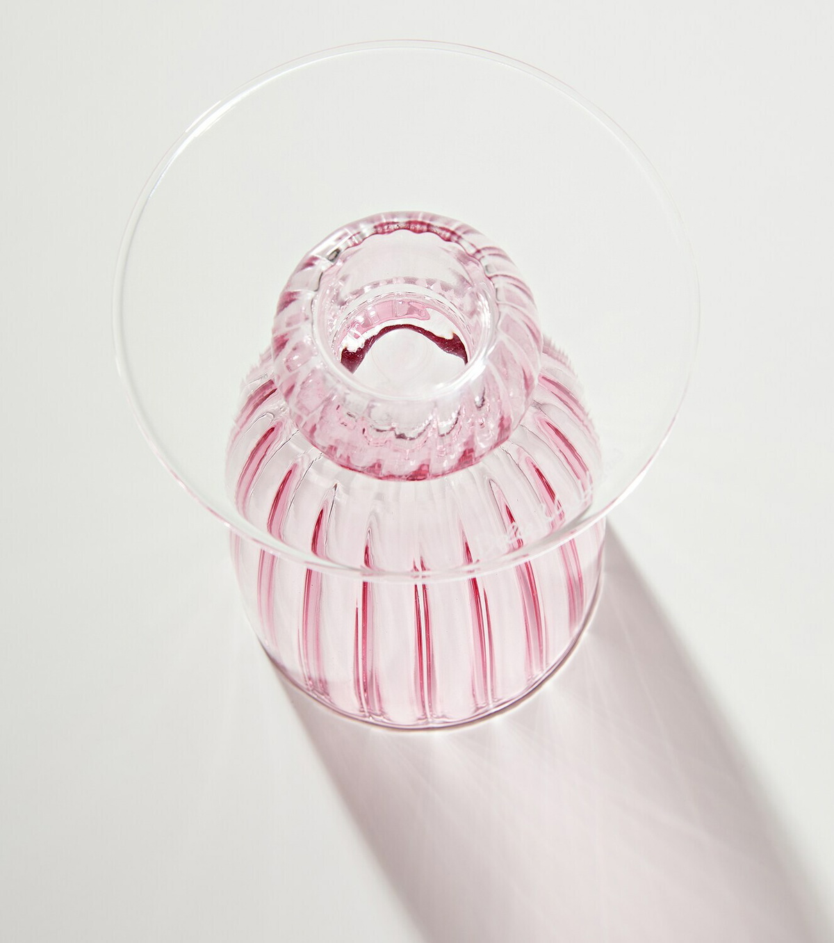 Dolce&Gabbana Casa Large glass candleholder