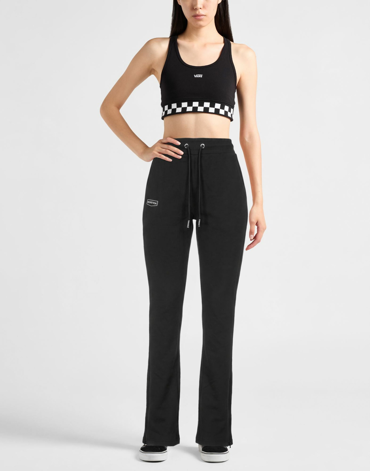 Duvetica Womens Pants in Black