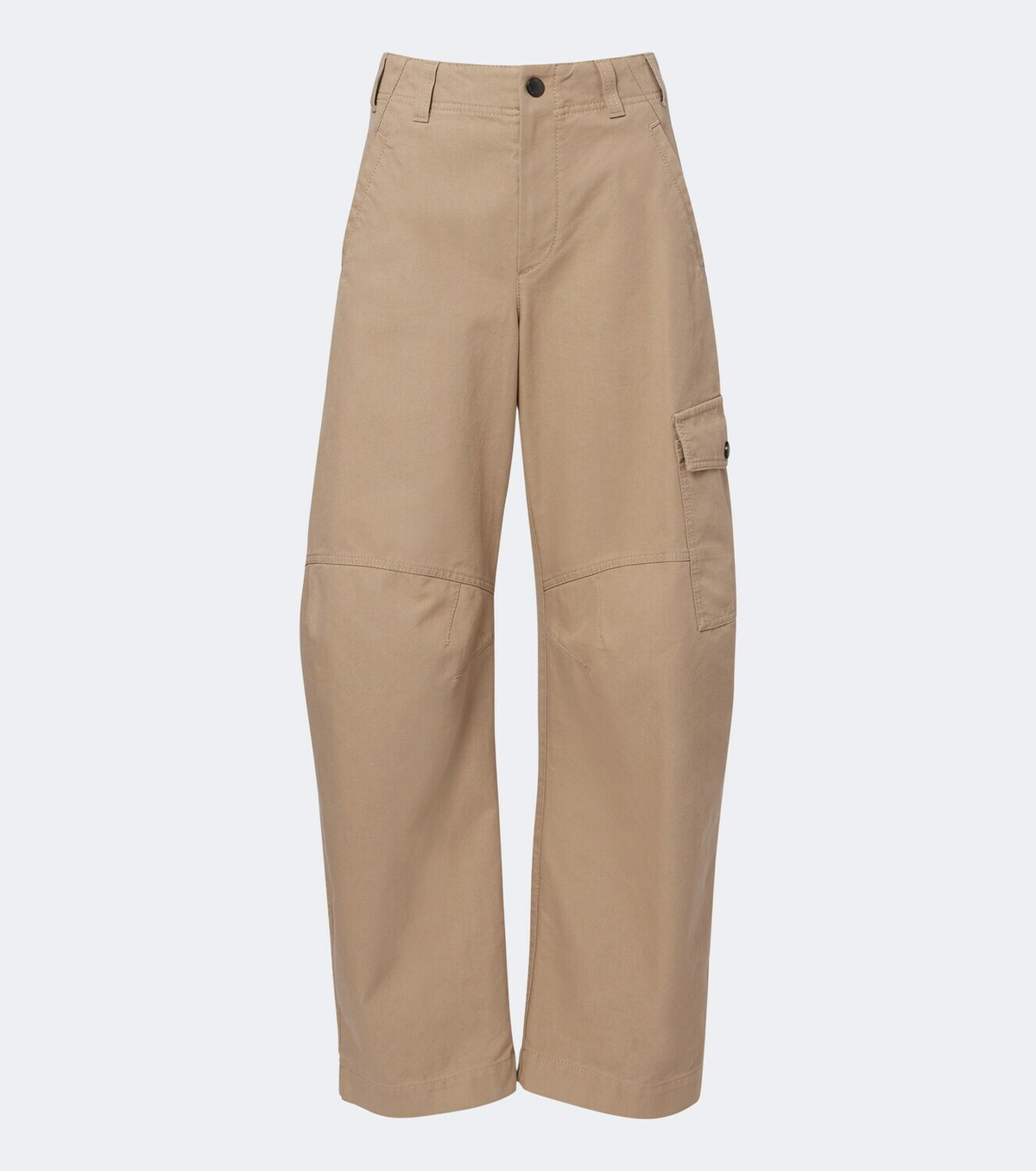 Brunello Cucinelli Cotton barrel-leg pants