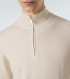 Brunello Cucinelli Cashmere half-zip sweater