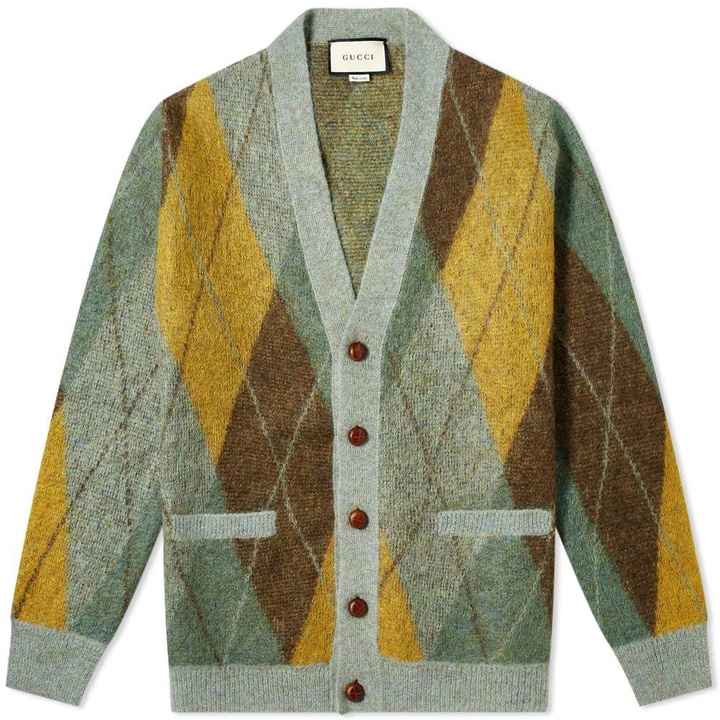 Photo: Gucci Mohair Block Cardigan