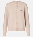Givenchy Cropped wool and cashmere cardigan
