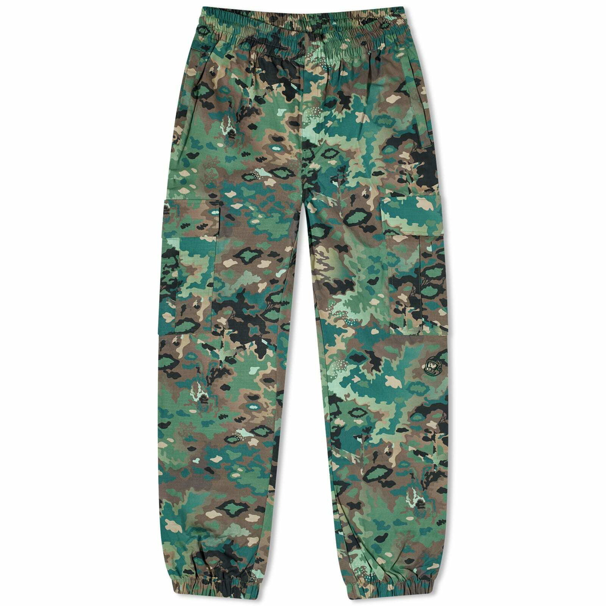 Billionaire Boys Club Men's Nothing Camo Cargo Pants in Green Camo