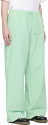 Acne Studios Green Patch Lounge Pants