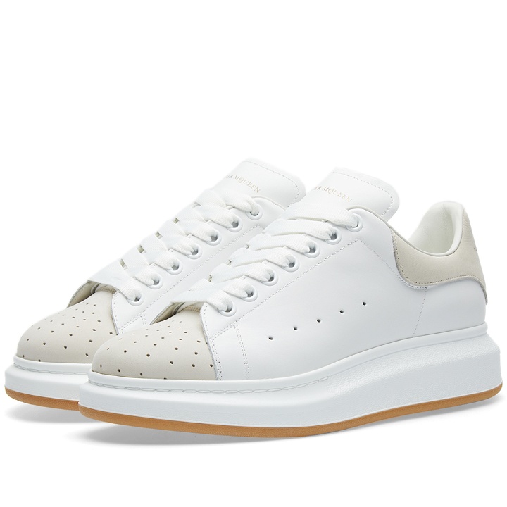 Photo: Alexander McQueen Perforated Wedged Sole Sneaker
