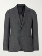 Lardini - Double-Breasted Wool Blazer - Gray