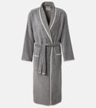 Brunello Cucinelli Logo cotton terry bathrobe