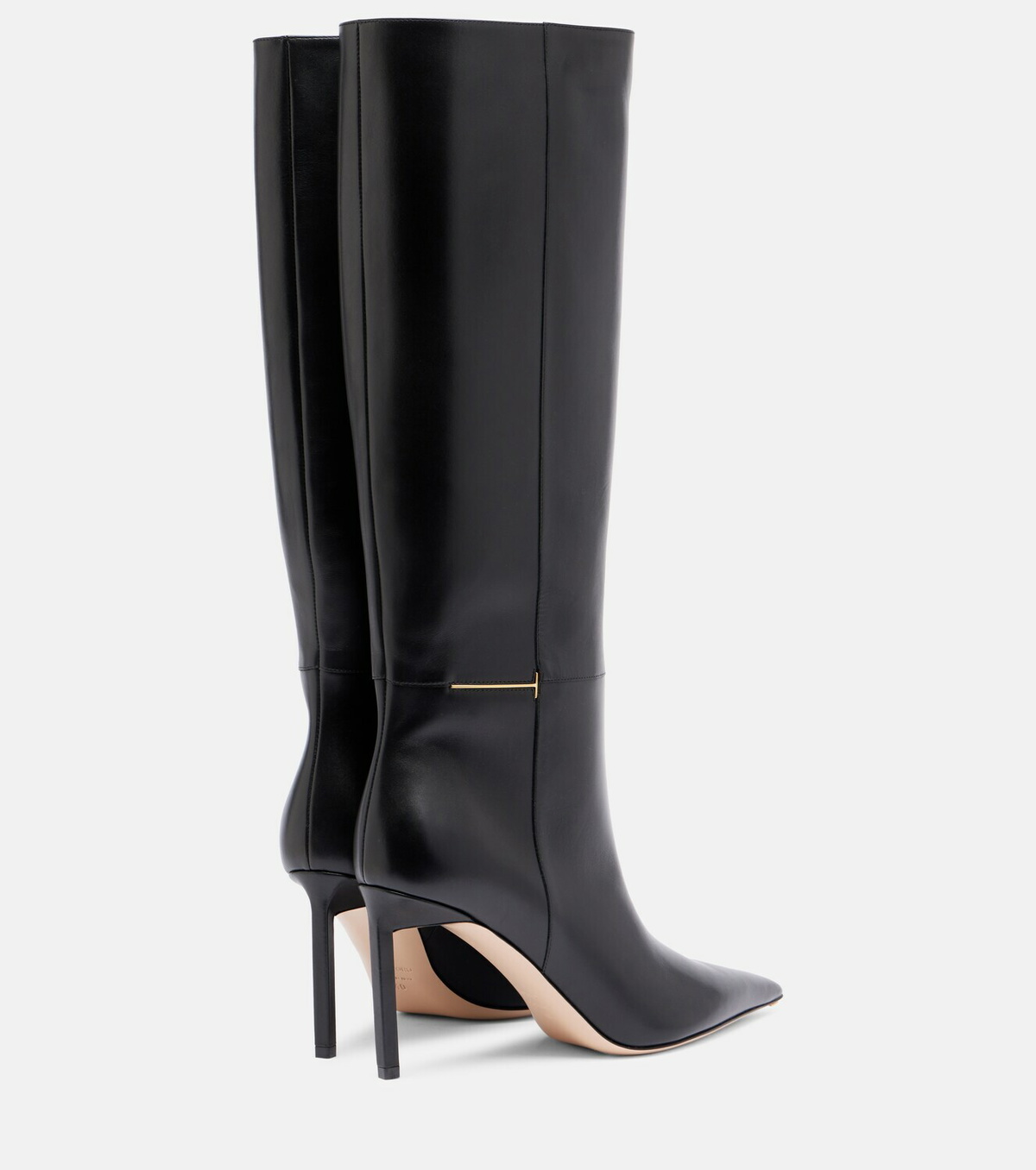 Tom Ford Julianne 85 leather knee-high boots