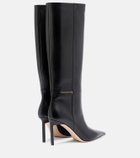 Tom Ford Julianne 85 leather knee-high boots