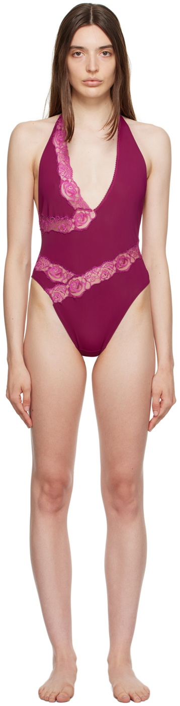 VAILLANT Pink 'Une Piece' Swimsuit