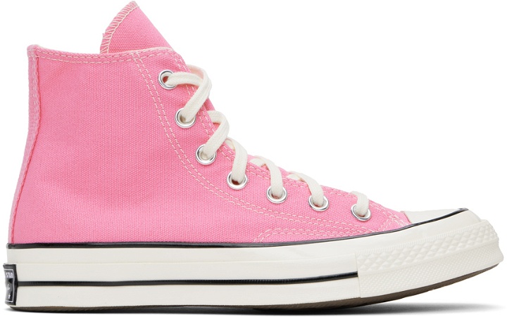 Photo: Converse Pink Chuck 70 High Top Sneakers