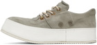A Diciannoveventitre Gray Canua Low Sneakers