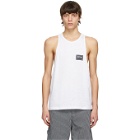 Versace Jeans Couture White Patch Logo Tank Top