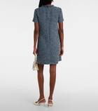 Valentino Tweed denim minidress