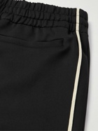 Abc. 123. - Straight-Leg Jersey Track Pants - Black