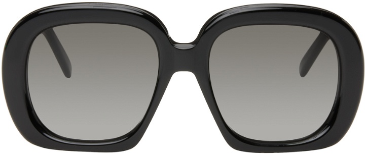 Photo: LOEWE Black Halfmoon Sunglasses