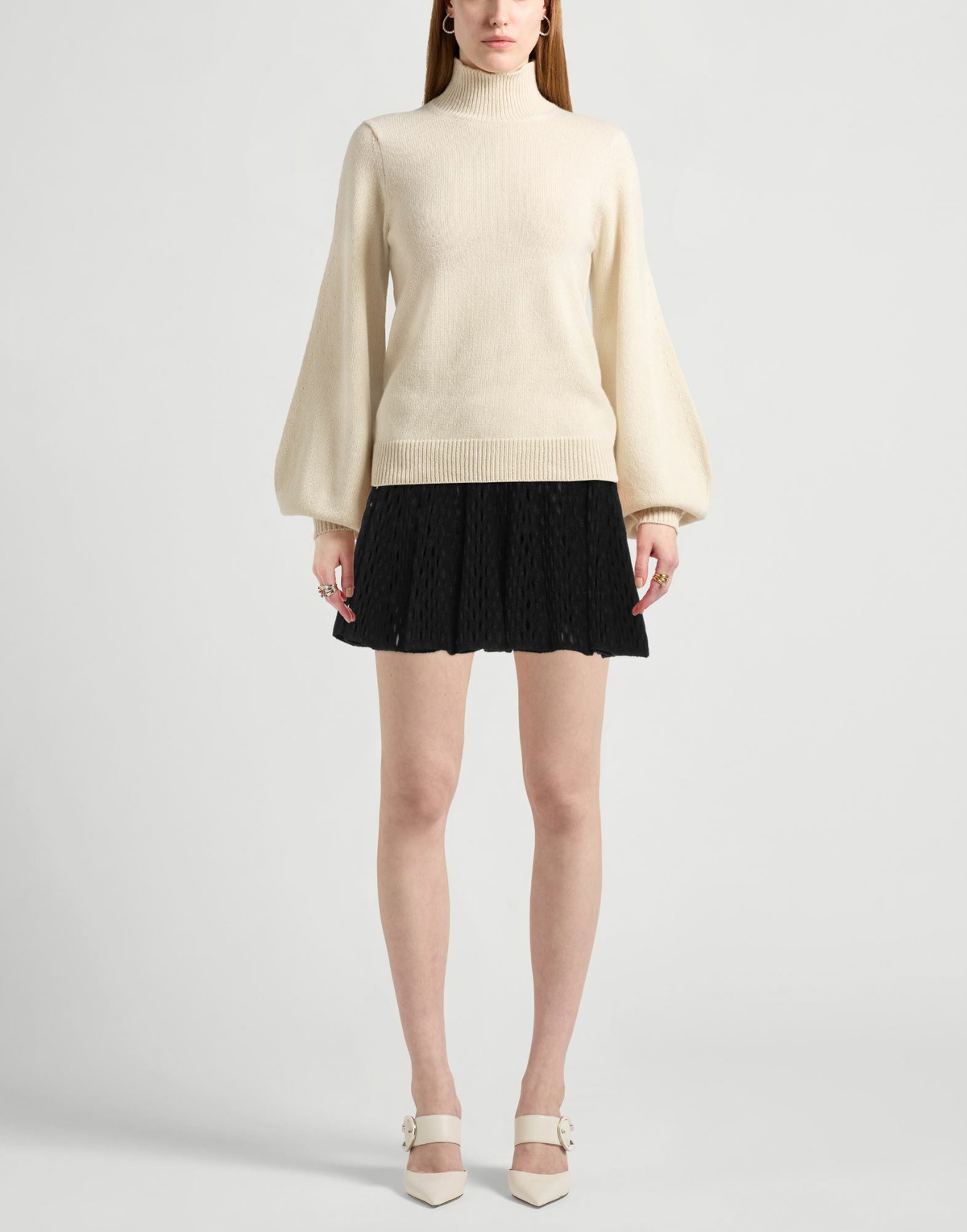 Alaïa Womens Mini skirt in Black
