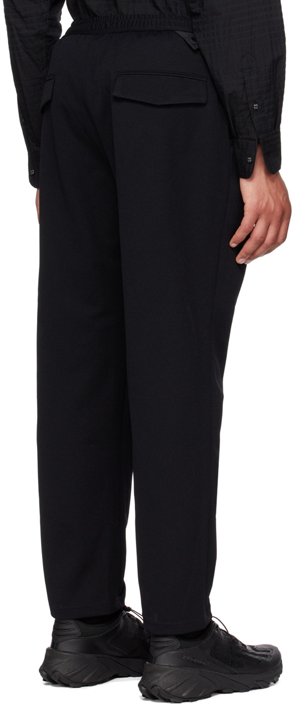 White Mountaineering®︎ Black Panama Trousers
