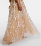 Elie Saab Arboreal embroidered gown