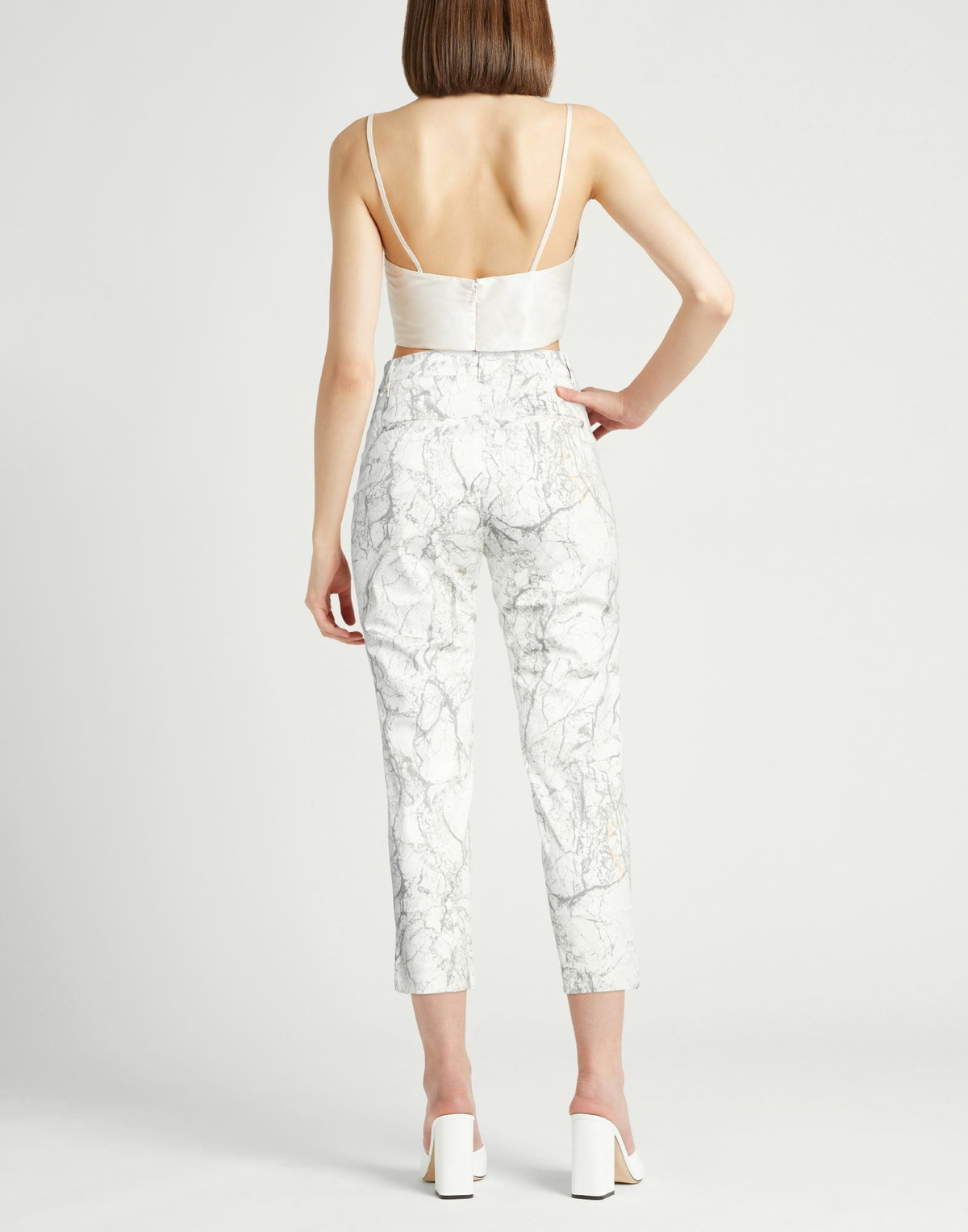Peserico Womens Pants in White
