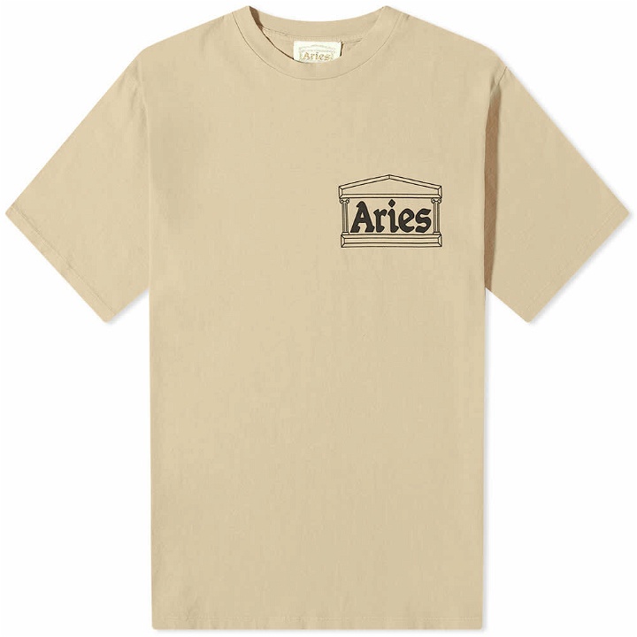 Photo: Aries Men's Temple T-Shirt in Pebble