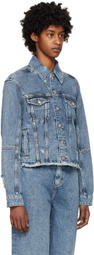 Han Kjobenhavn Blue Short Denim Jacket