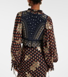 Etro Studded suede vest